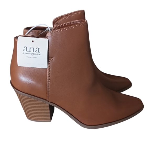 Womens Booties Cognac Memory Foam 3 in heel NWT Size 9.5M | eBay Womens Booties Cognac Memory Foam 3 in heel NWT Size 9.5M NWT Tan Boots Shoes